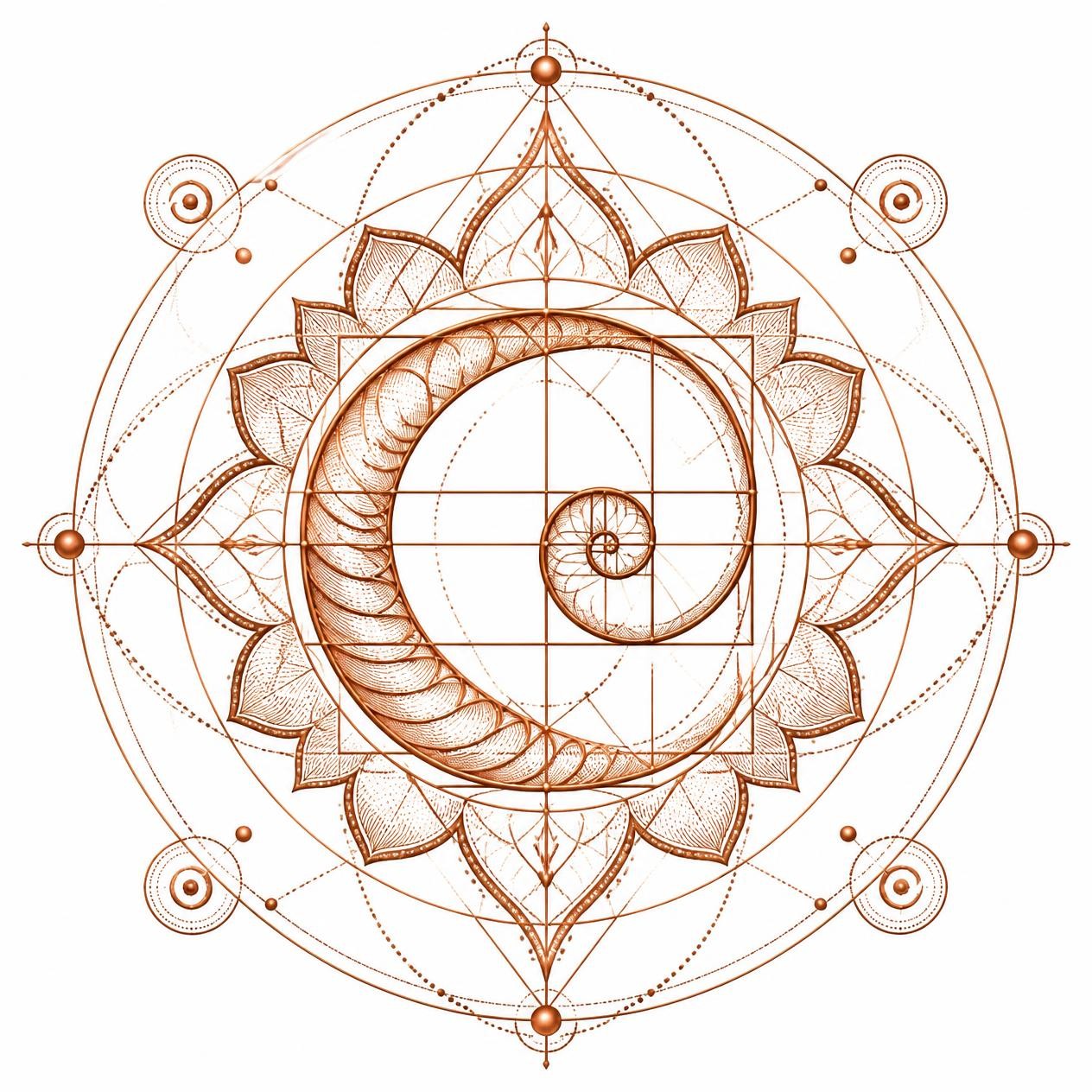 Sacred geometry and intentional design